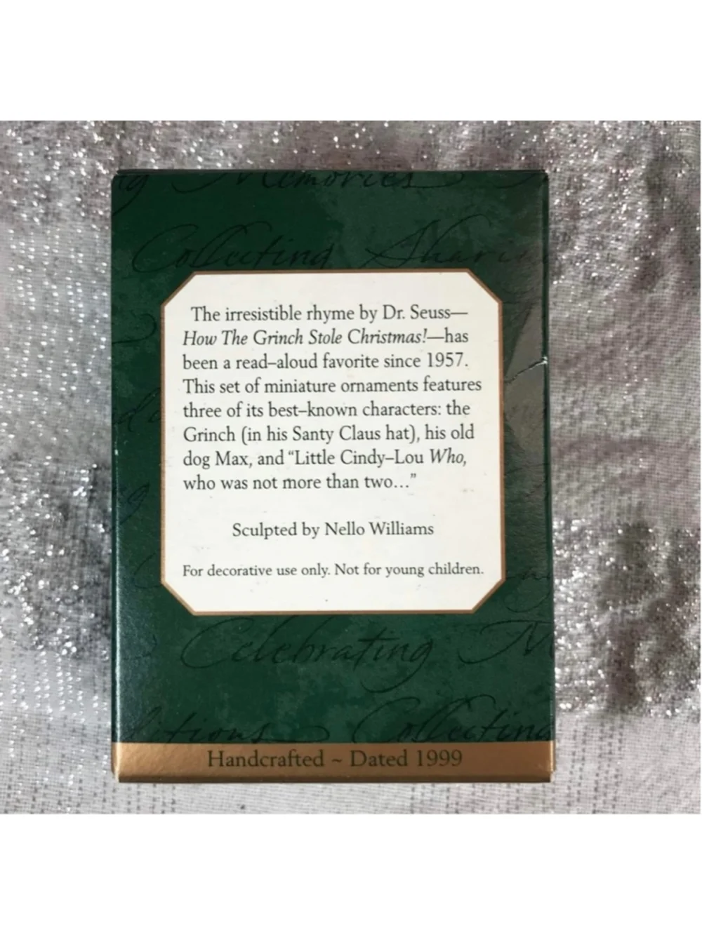 Hallmark vintage 1999